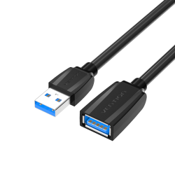 VENTION USB 3.0 Extension Cable 0.5M Black (VAS-A45-B050)