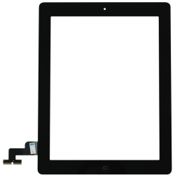 Μηχανισμός Αφής iPad 2 Black (Με Home Button & Αυτοκόλλητο)