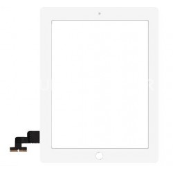 Μηχανισμός Αφής iPad 2 White (Με Home Button & Αυτοκόλλητο)