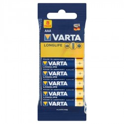 Varta LongLife AAA 1.5V (8τμχ) (4008496744688)